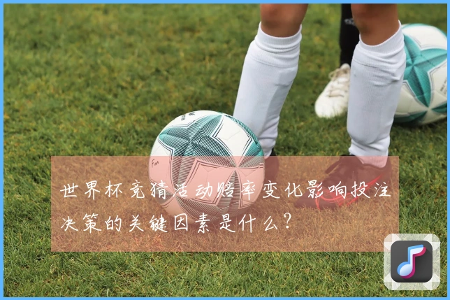 世界杯竞猜活动赔率变化影响投注决策的关键因素是什么?