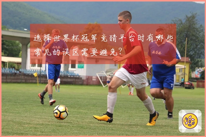 选择世界杯冠军竞猜平台时有哪些常见的误区需要避免？