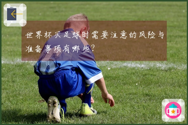 世界杯买足球时需要注意的风险与准备事项有哪些？